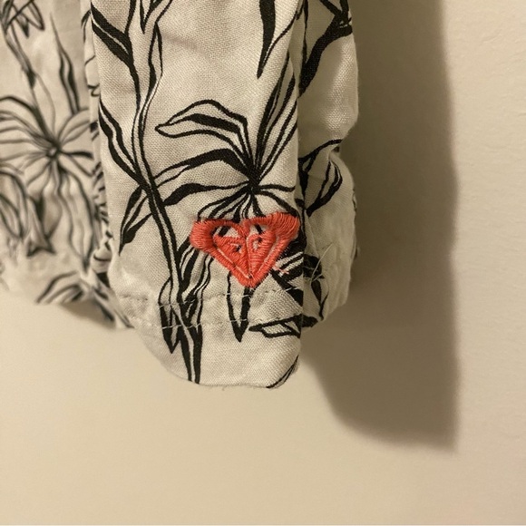 Roxy Girls 12 Large Floral Ambitious Queen Dress - Picture 10 of 11